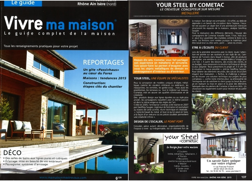 Your Steel by Cometac dans la Presse