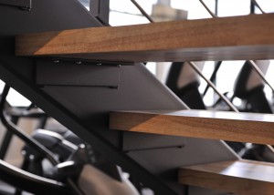 détail escalier droit