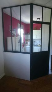 verrière avec porte
