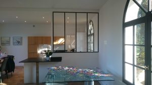 verrière de séparation cuisine