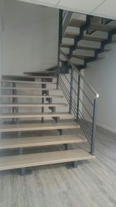 escalier crémaillère sur mesure