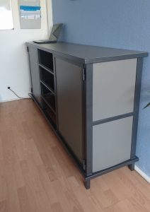meuble rangement acier