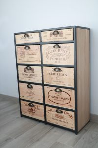 meuble rangement winebox