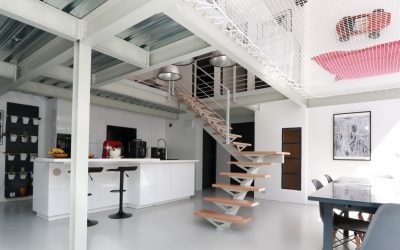 AVANT / APRÈS Un local industriel pour un loft lumineux