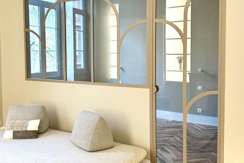 Verrière pour la création d&rsquo;une chambre