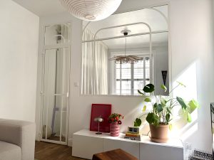 Verrière design et porte-battante